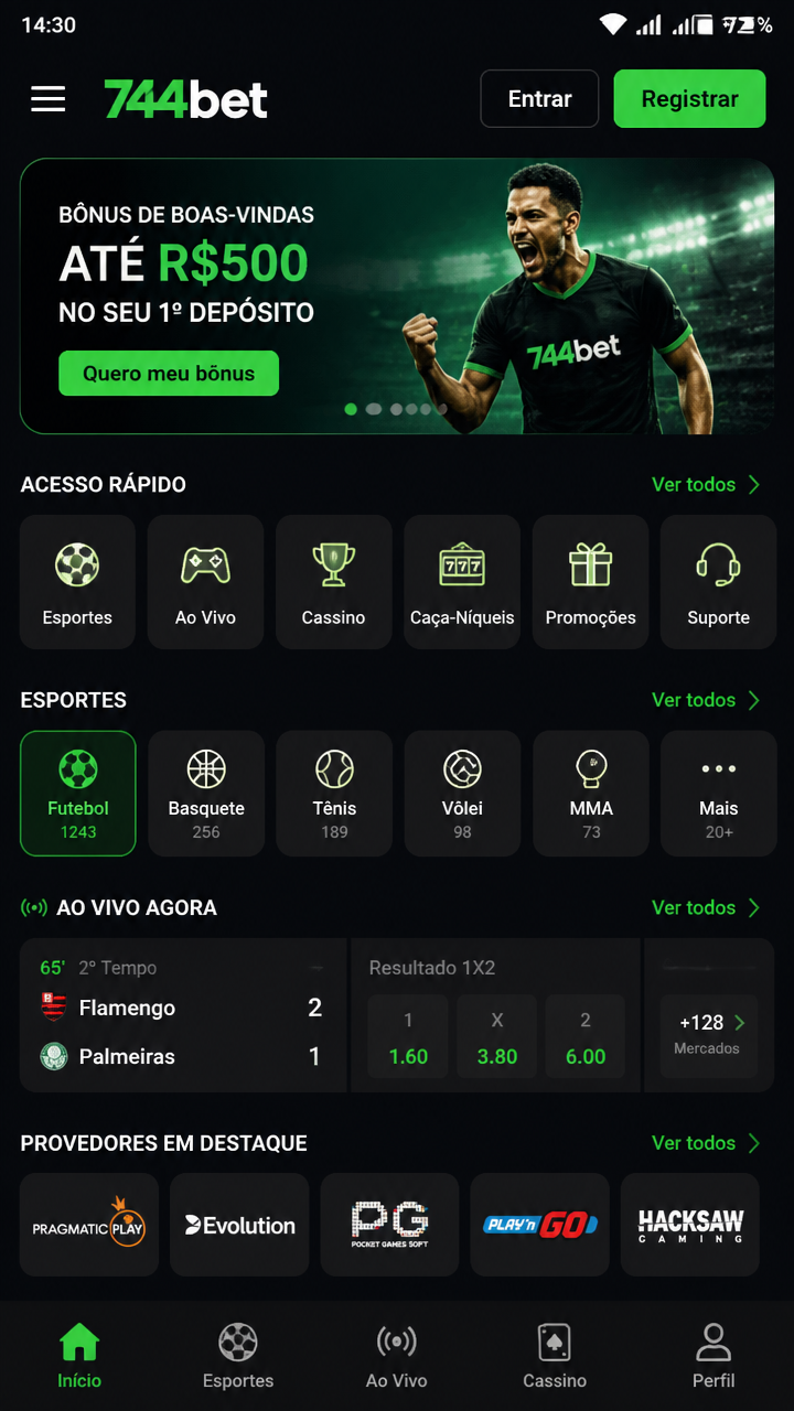 744bet screenshot
