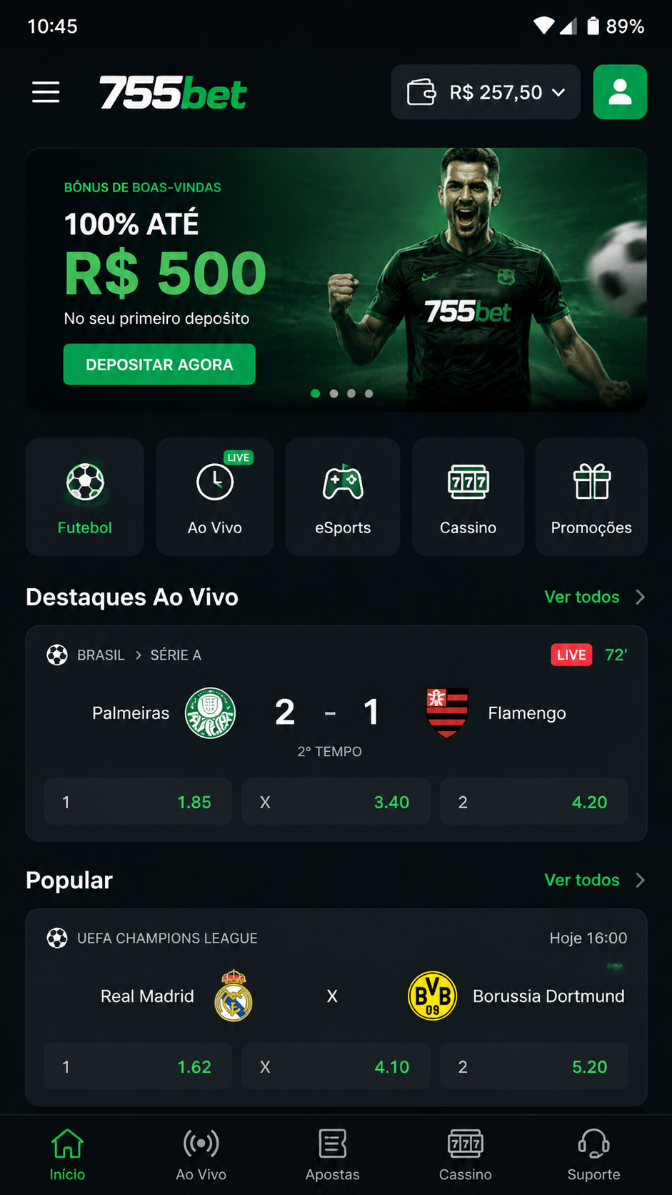 755bet screenshot