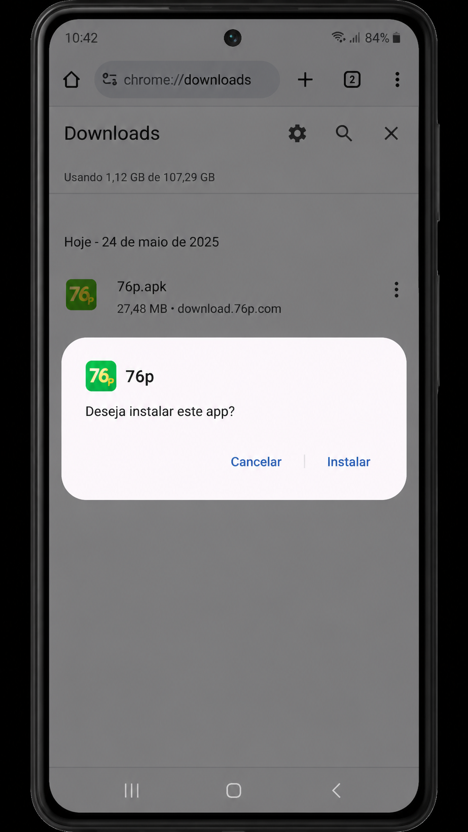 76p screenshot