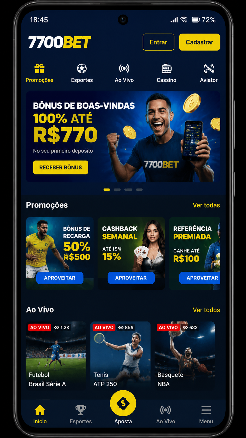 7700bet screenshot
