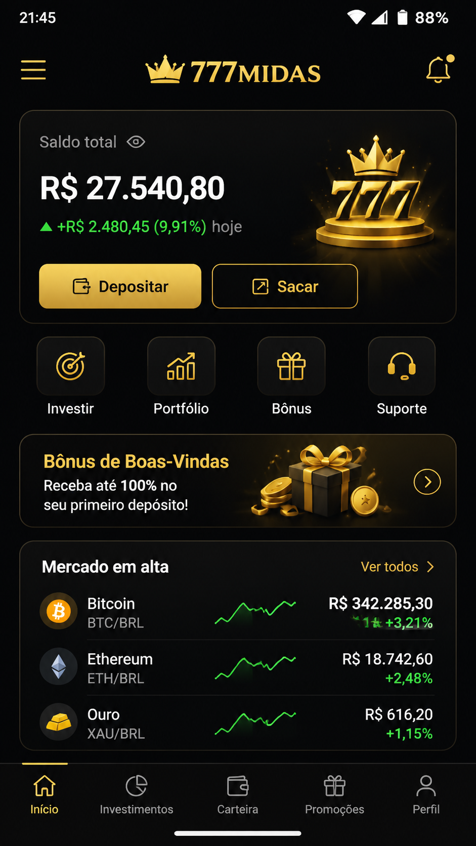 777Midas screenshot