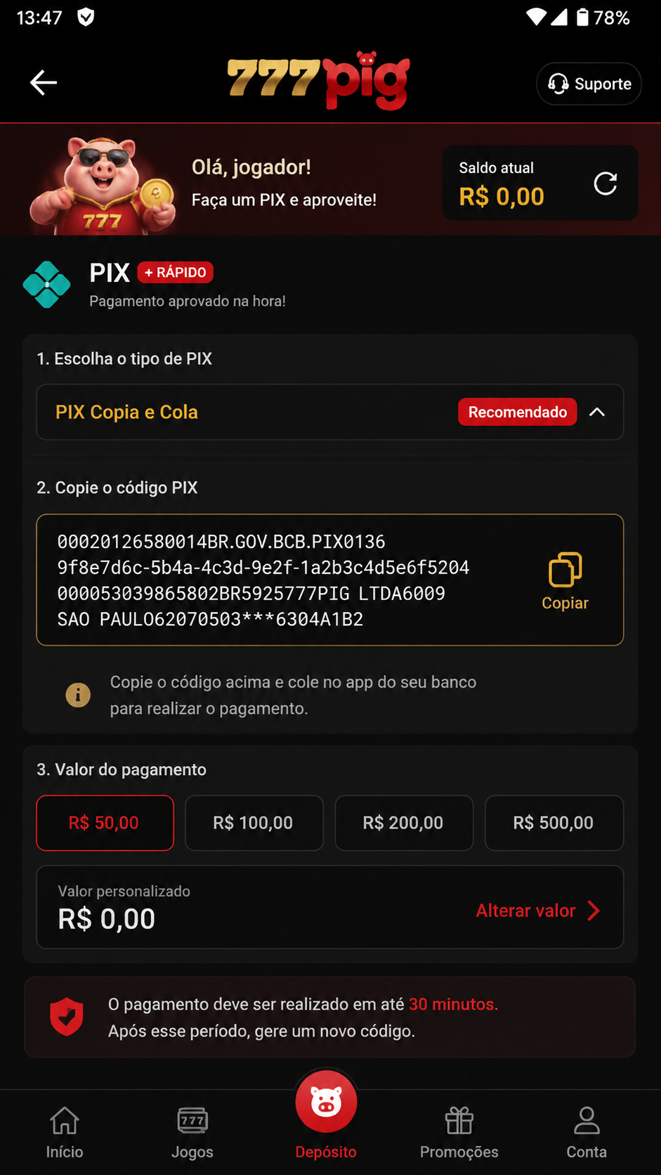 777pig screenshot