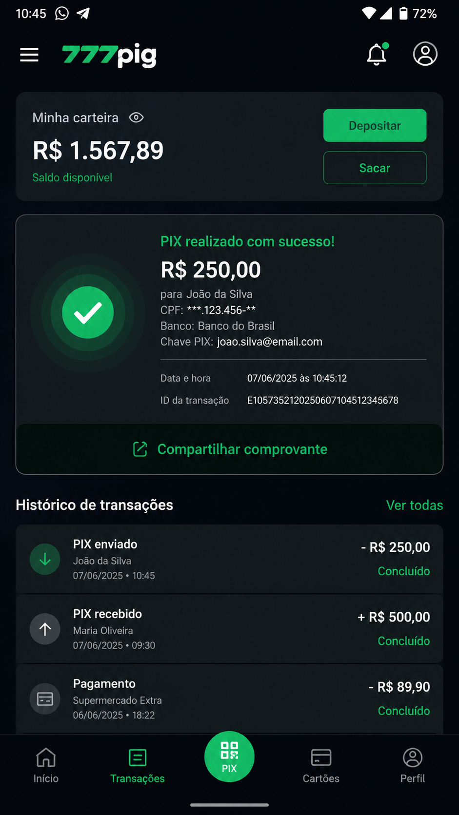 777pig screenshot