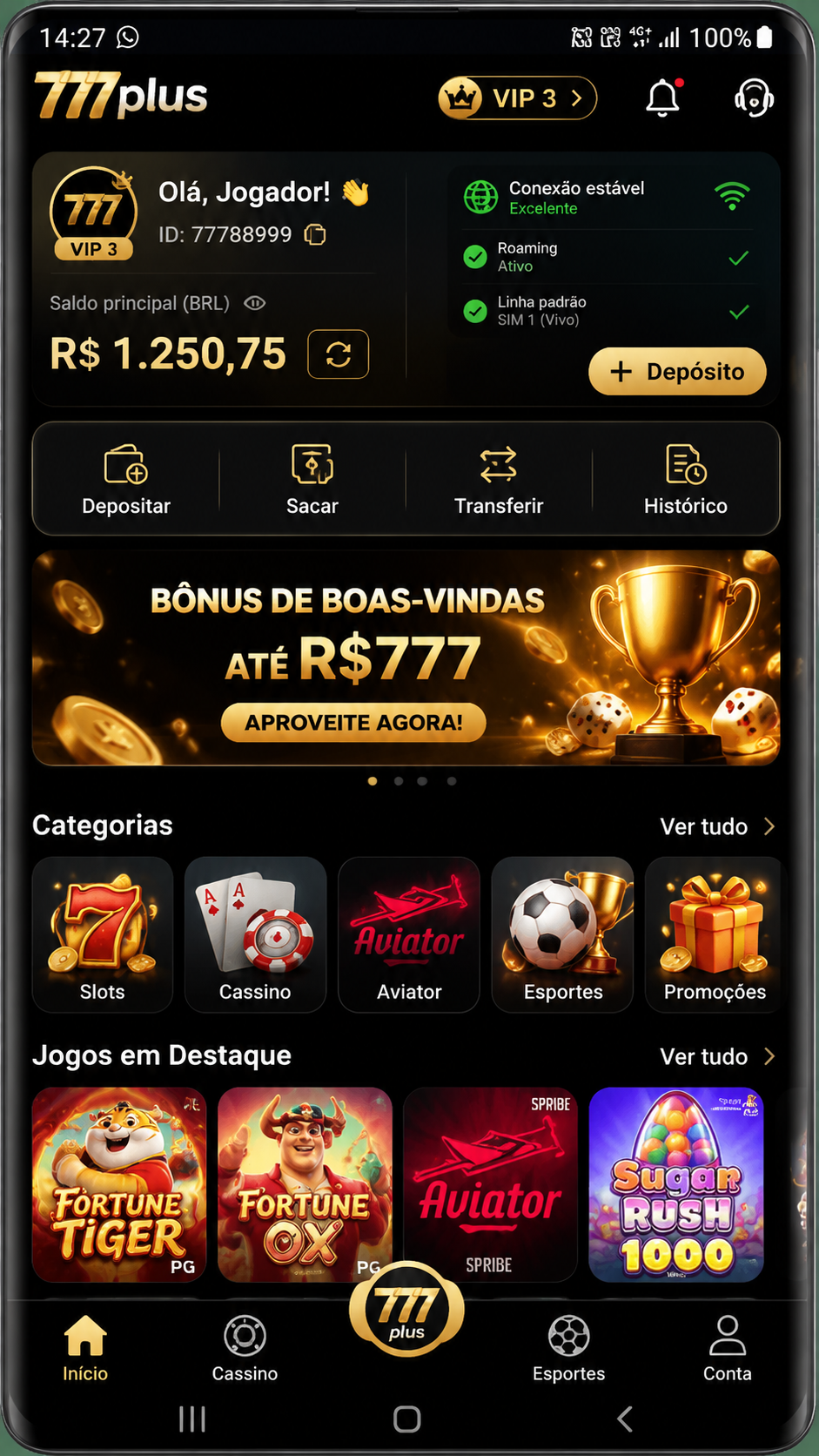 777plus screenshot