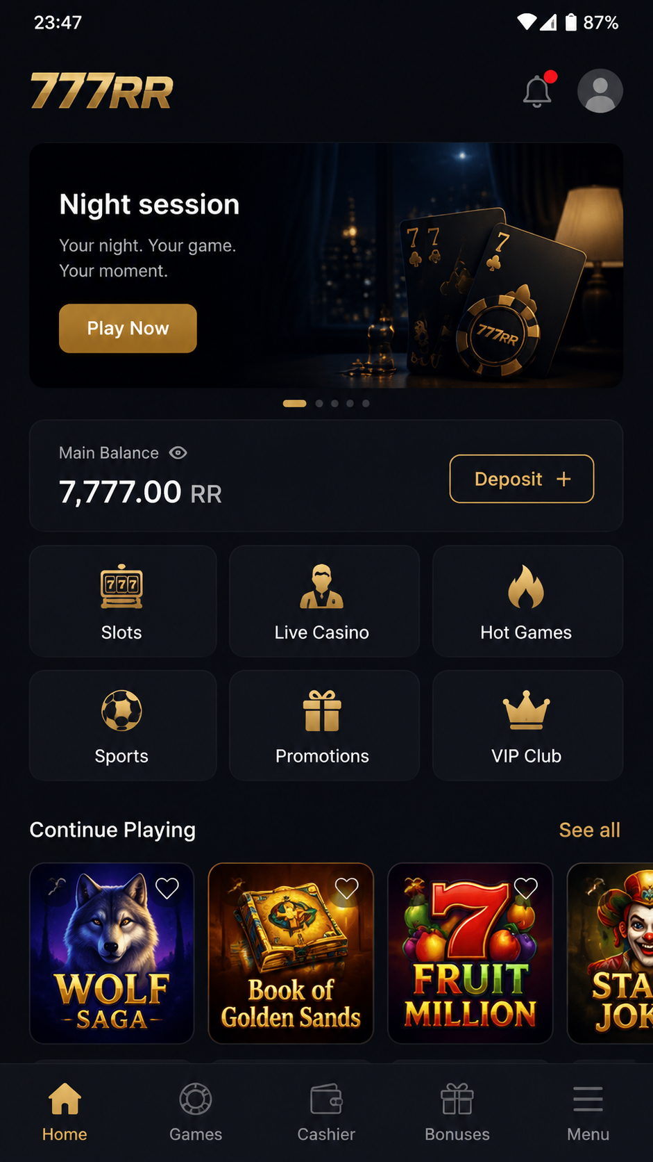 777rr screenshot