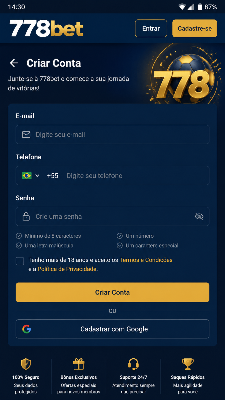 778bet screenshot