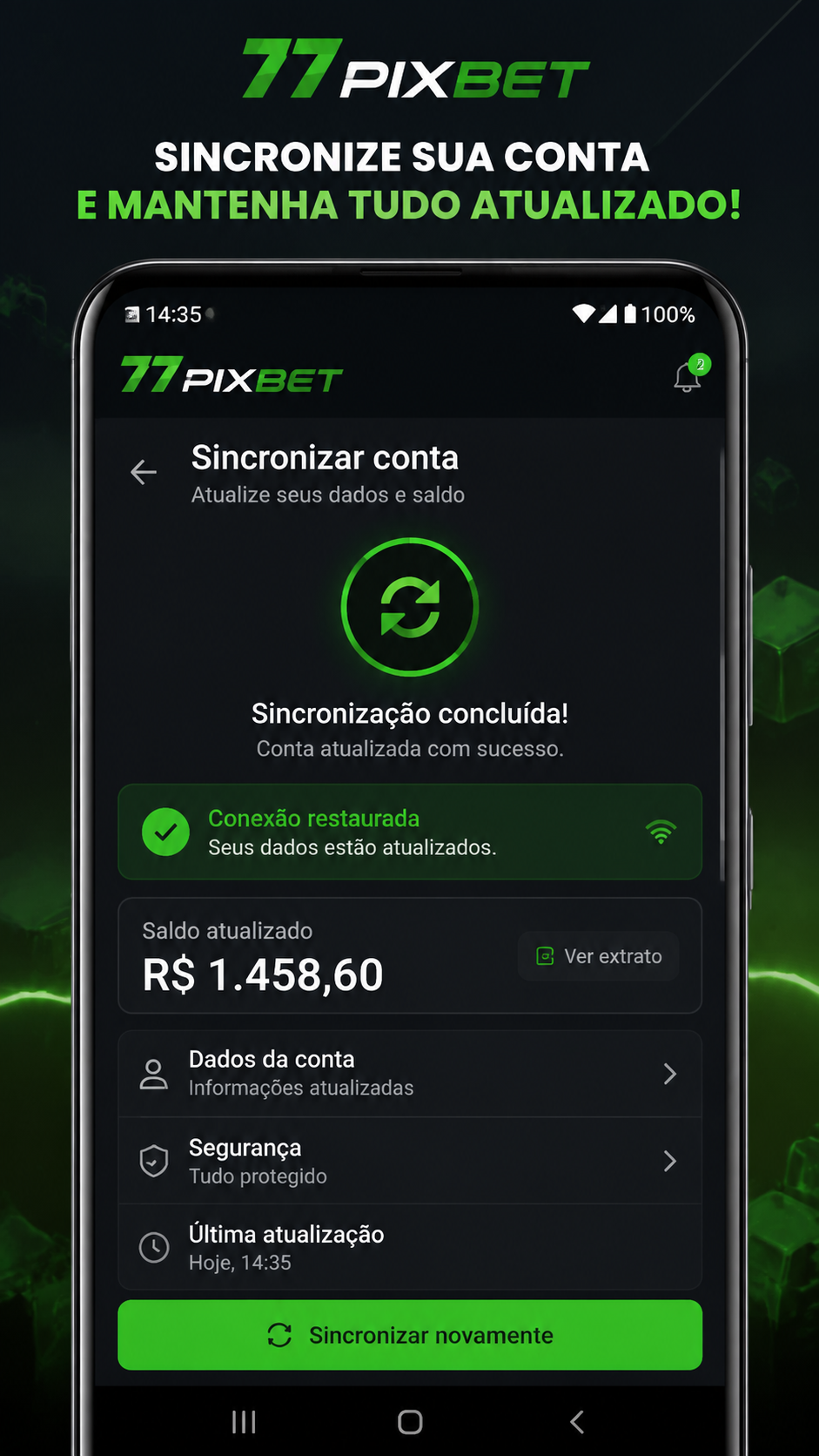 77pixbet screenshot