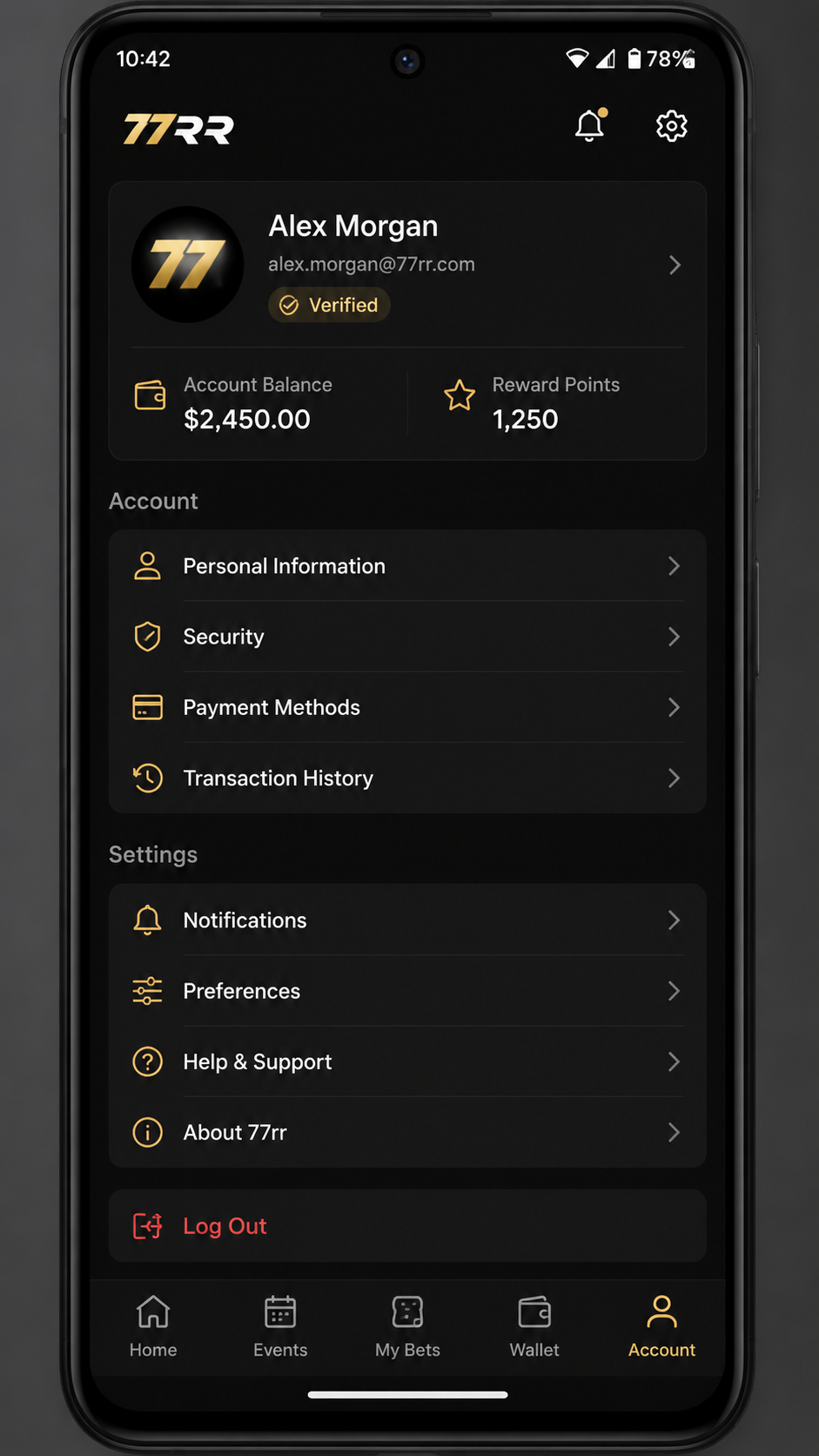 77rr screenshot