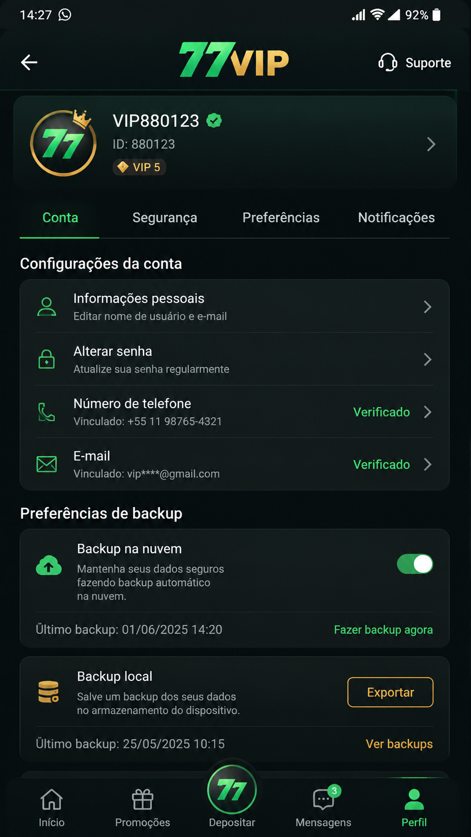 77vip screenshot