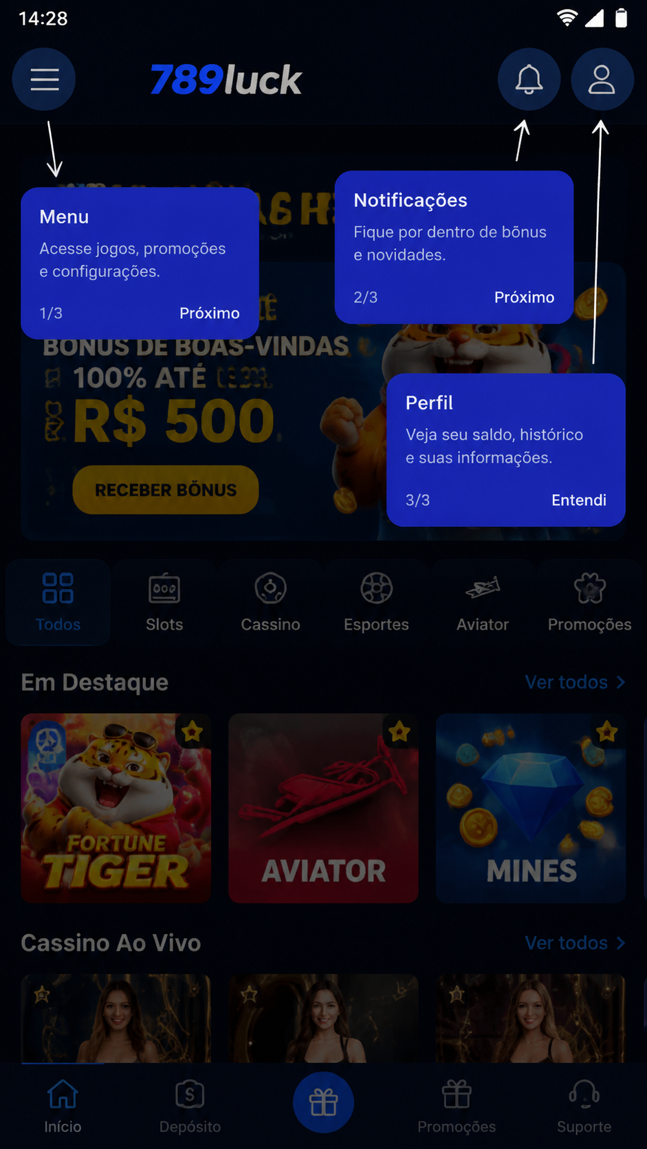 789luck screenshot