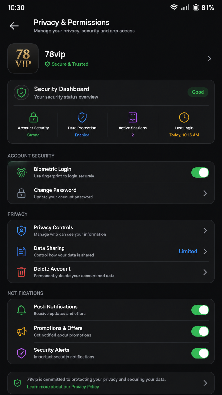 78vip screenshot