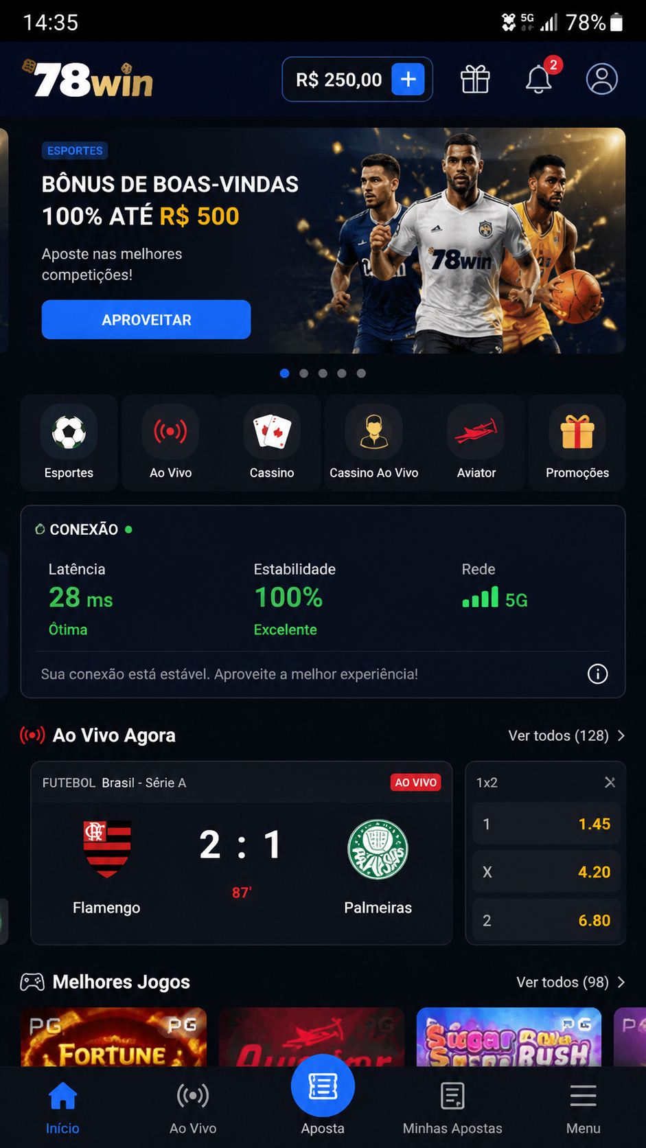 78win screenshot
