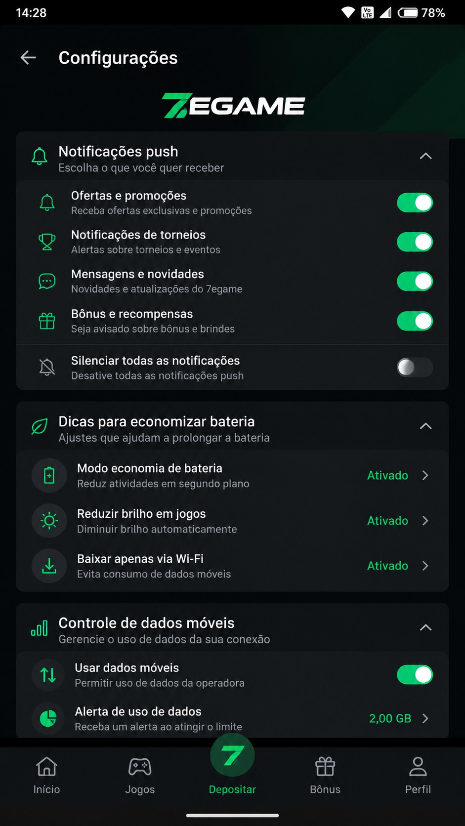 7egame screenshot