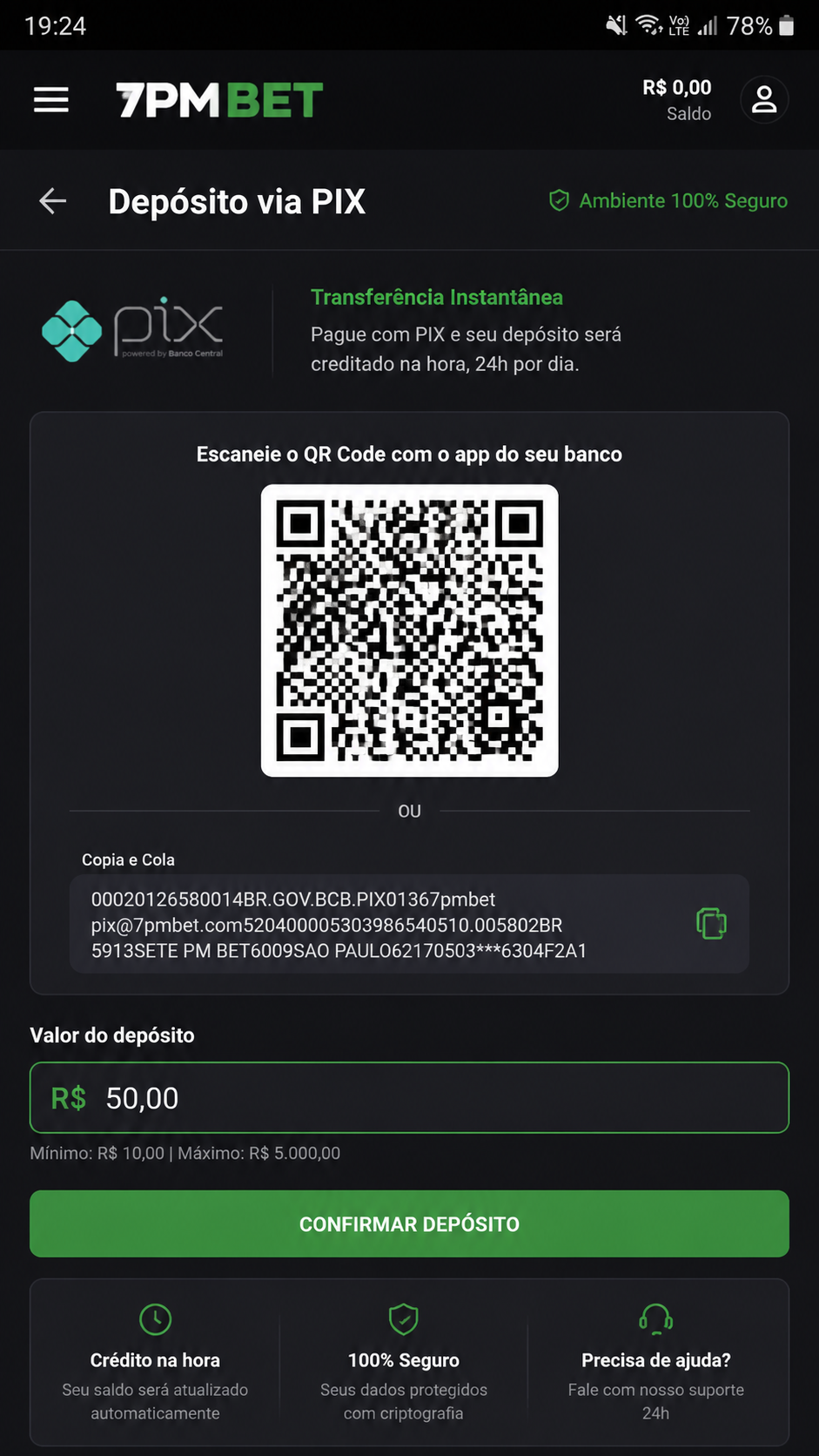 7pmbet screenshot