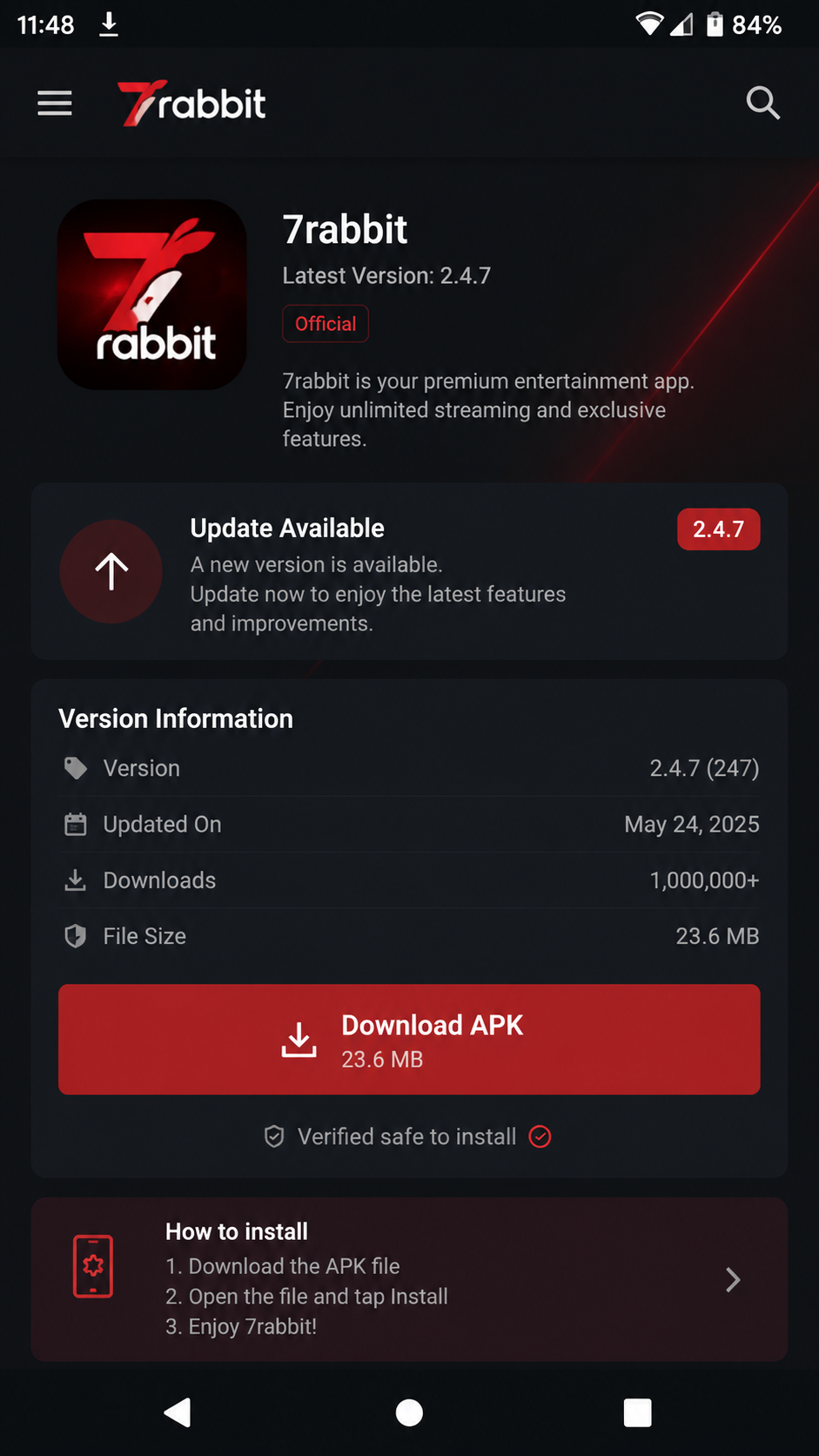 7rabbit screenshot