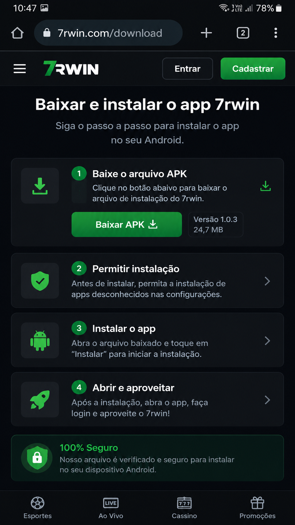 7rwin screenshot