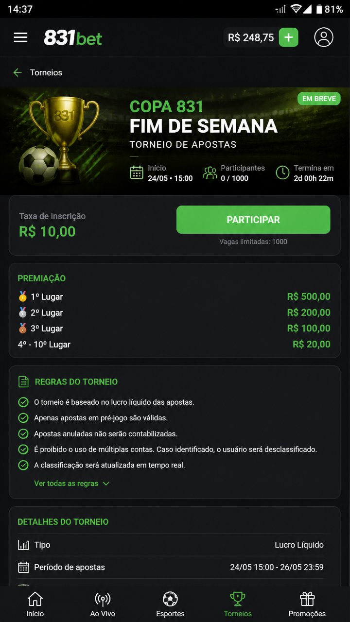 831bet screenshot