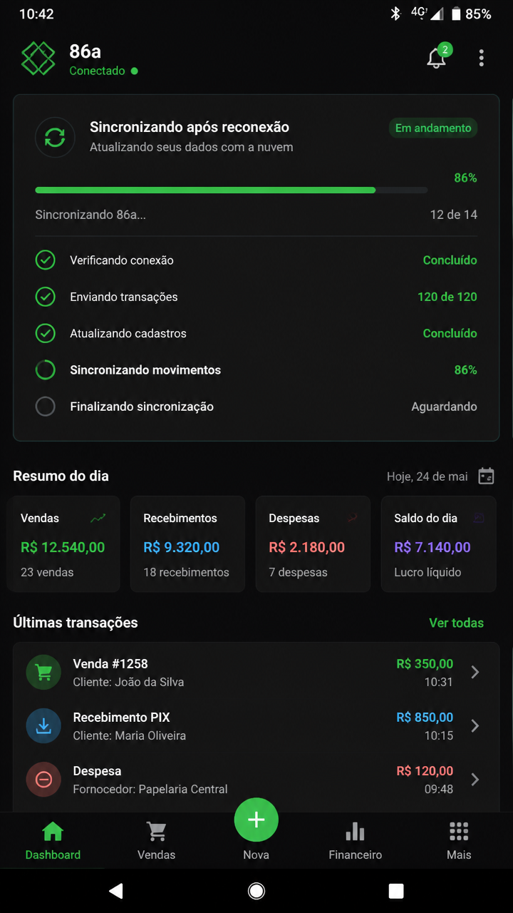 86a screenshot