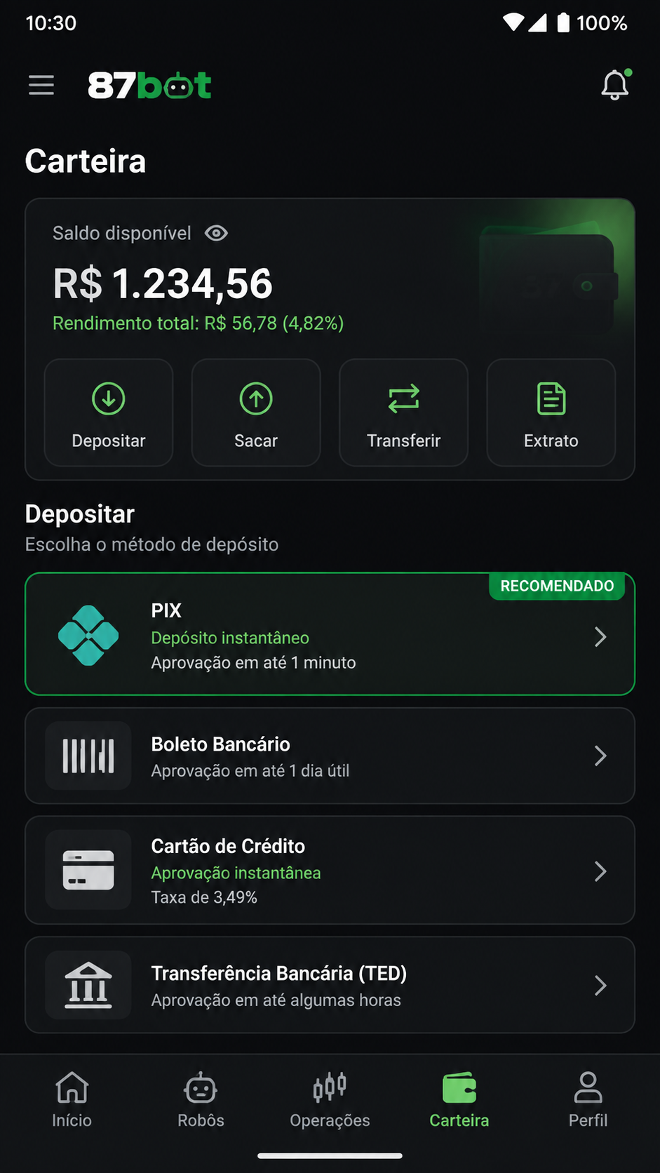 87bot screenshot