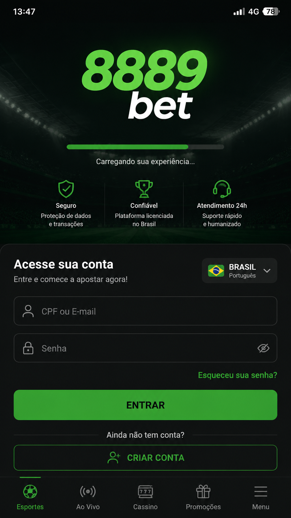 8889bet screenshot