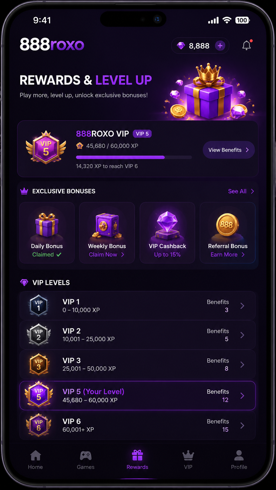 888roxo screenshot
