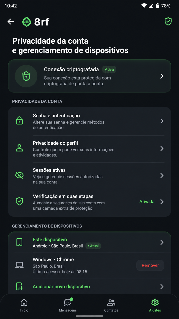 8rf screenshot