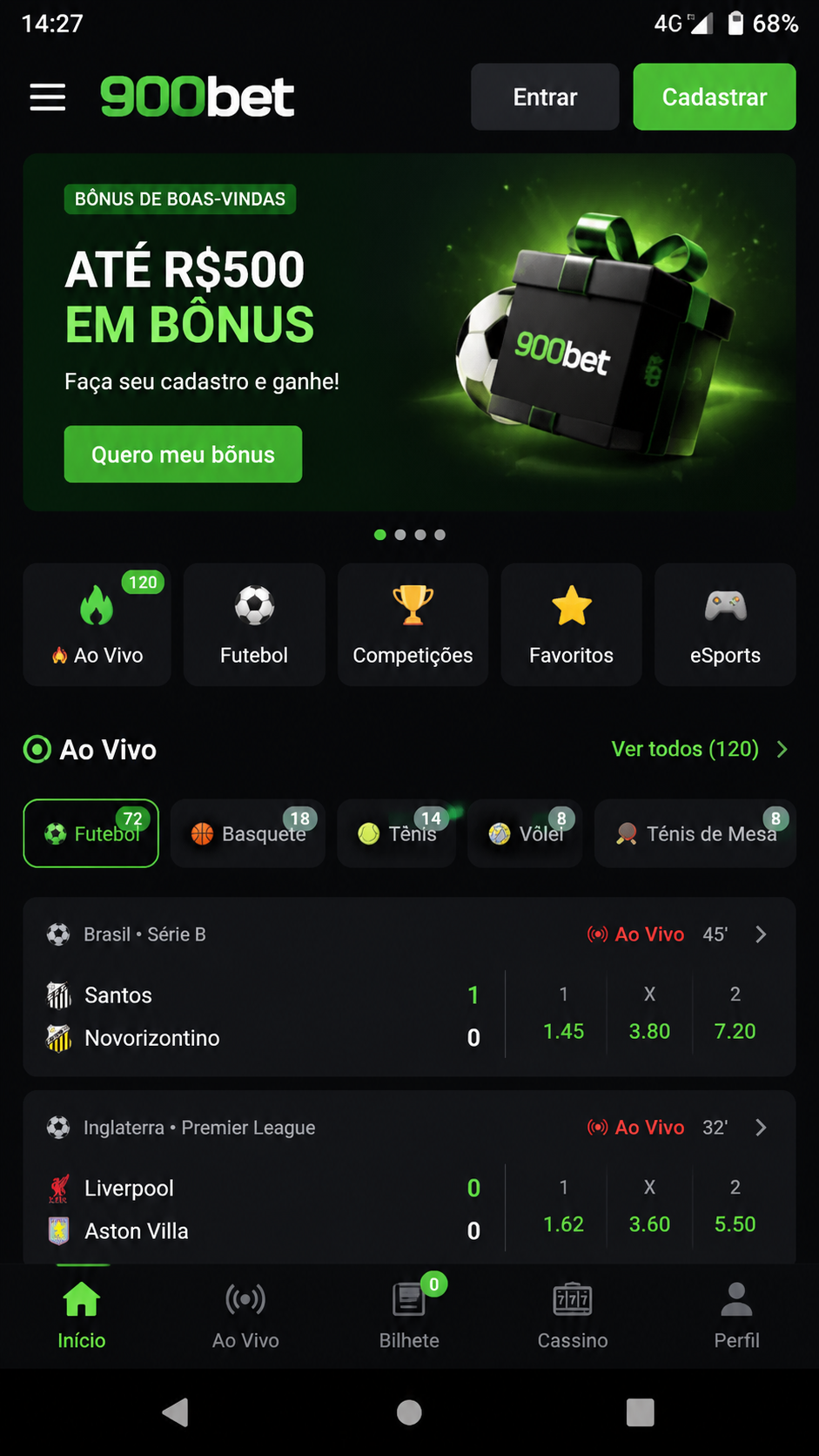 900bet screenshot