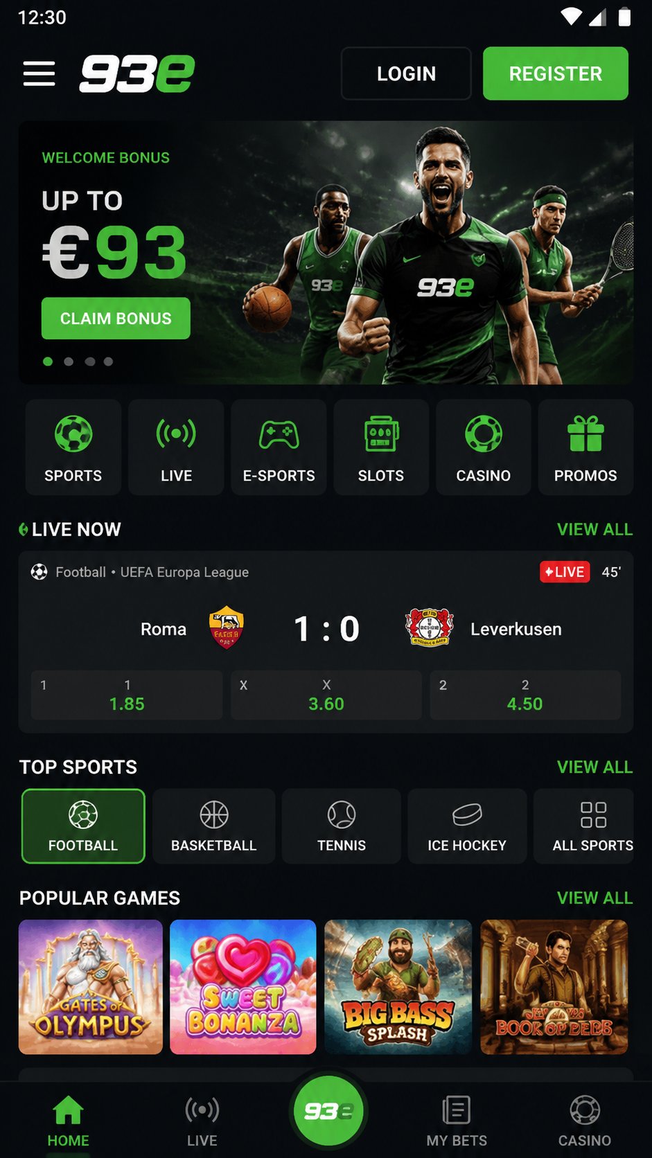 93e screenshot