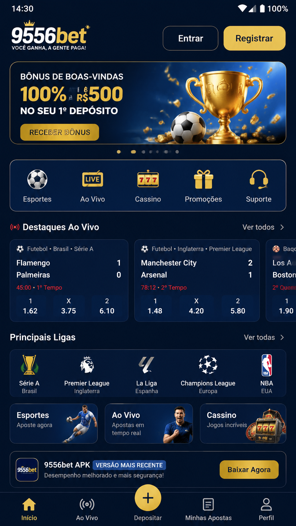 9556bet screenshot