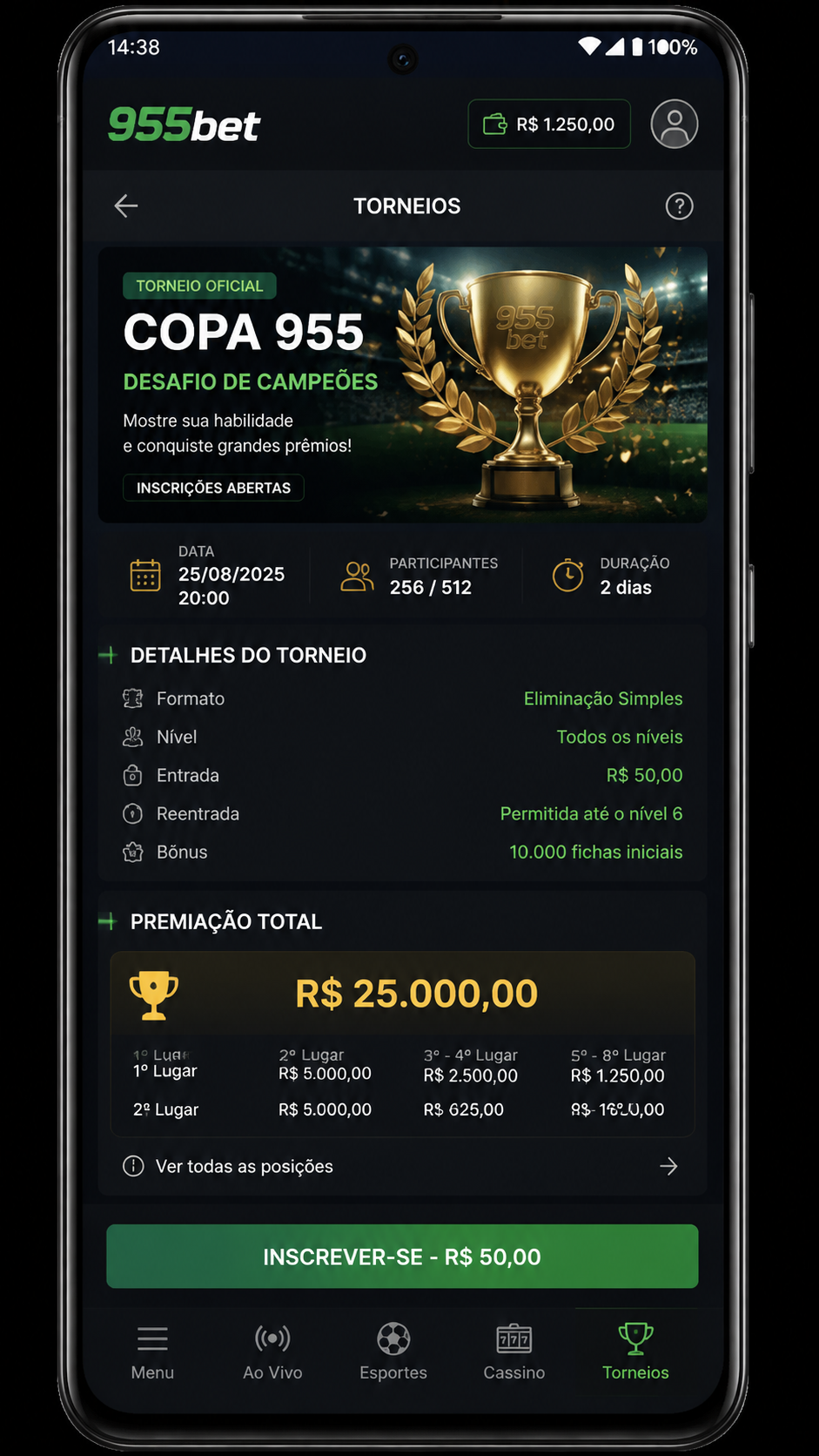 955bet screenshot