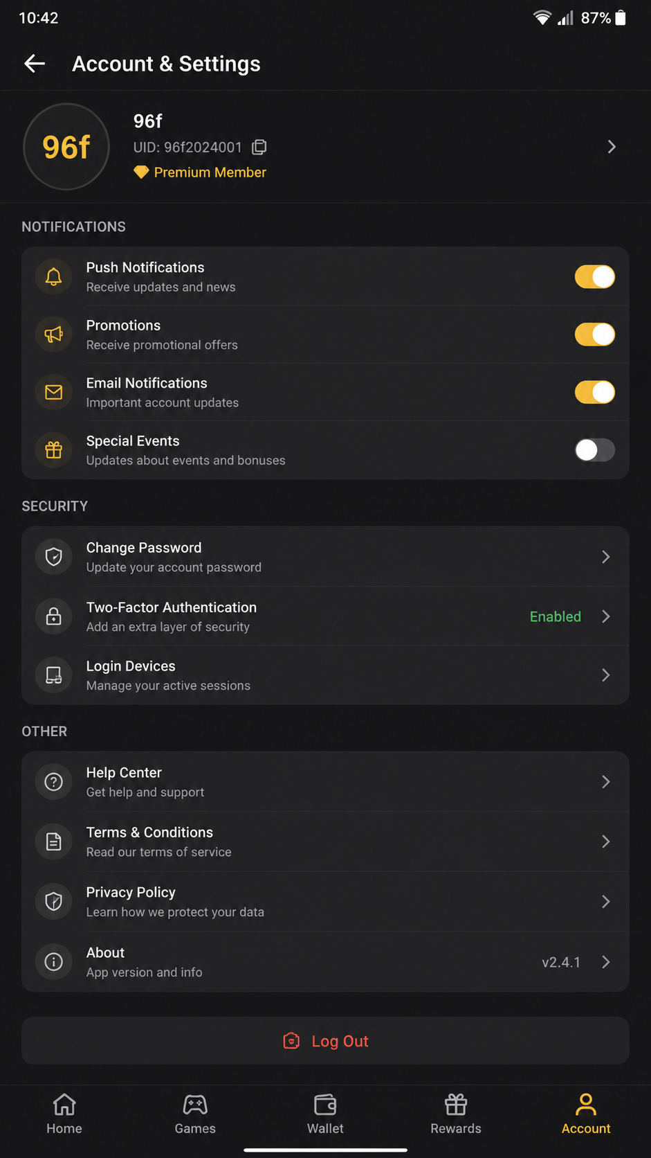 96f screenshot