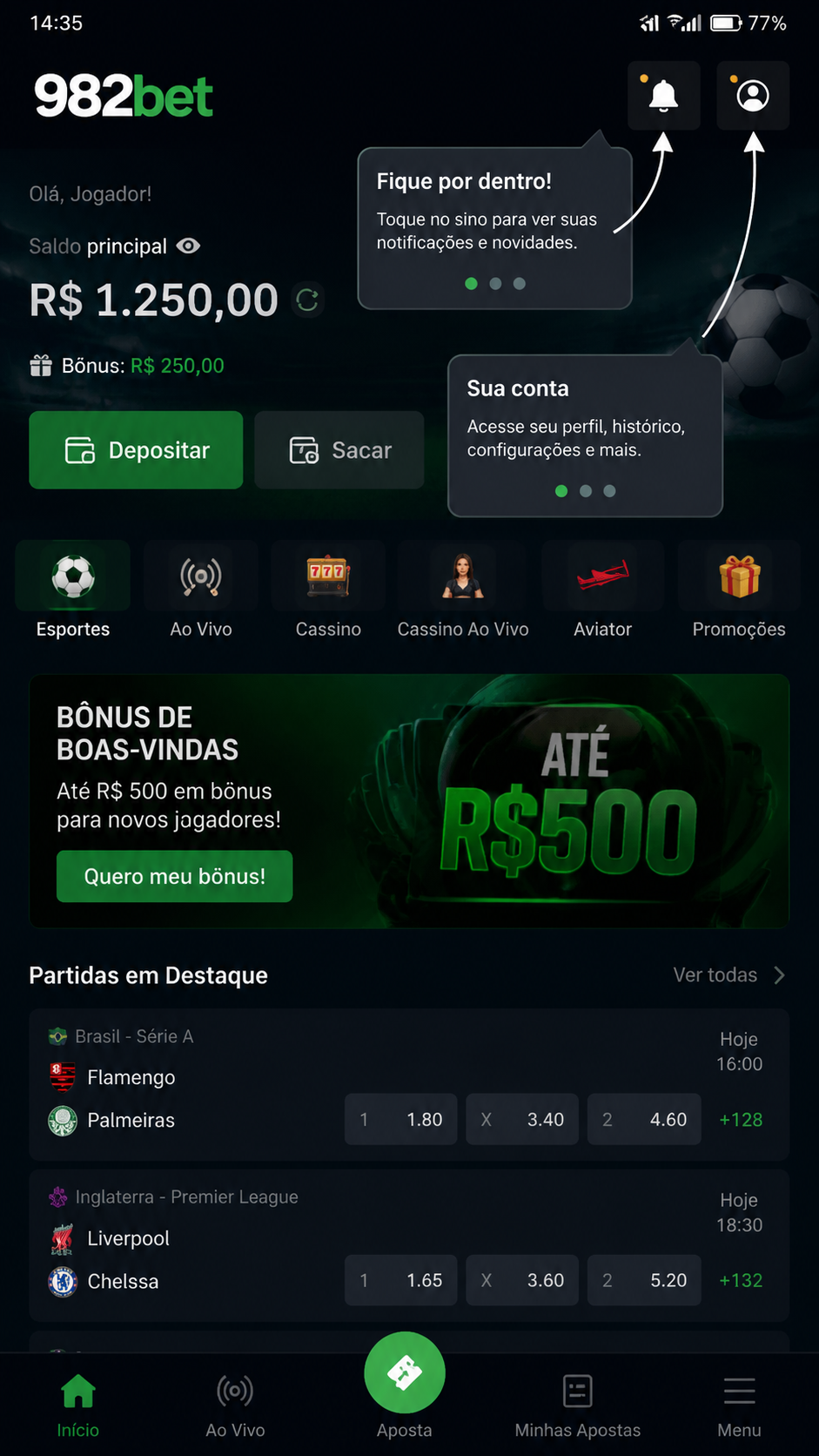 982bet screenshot