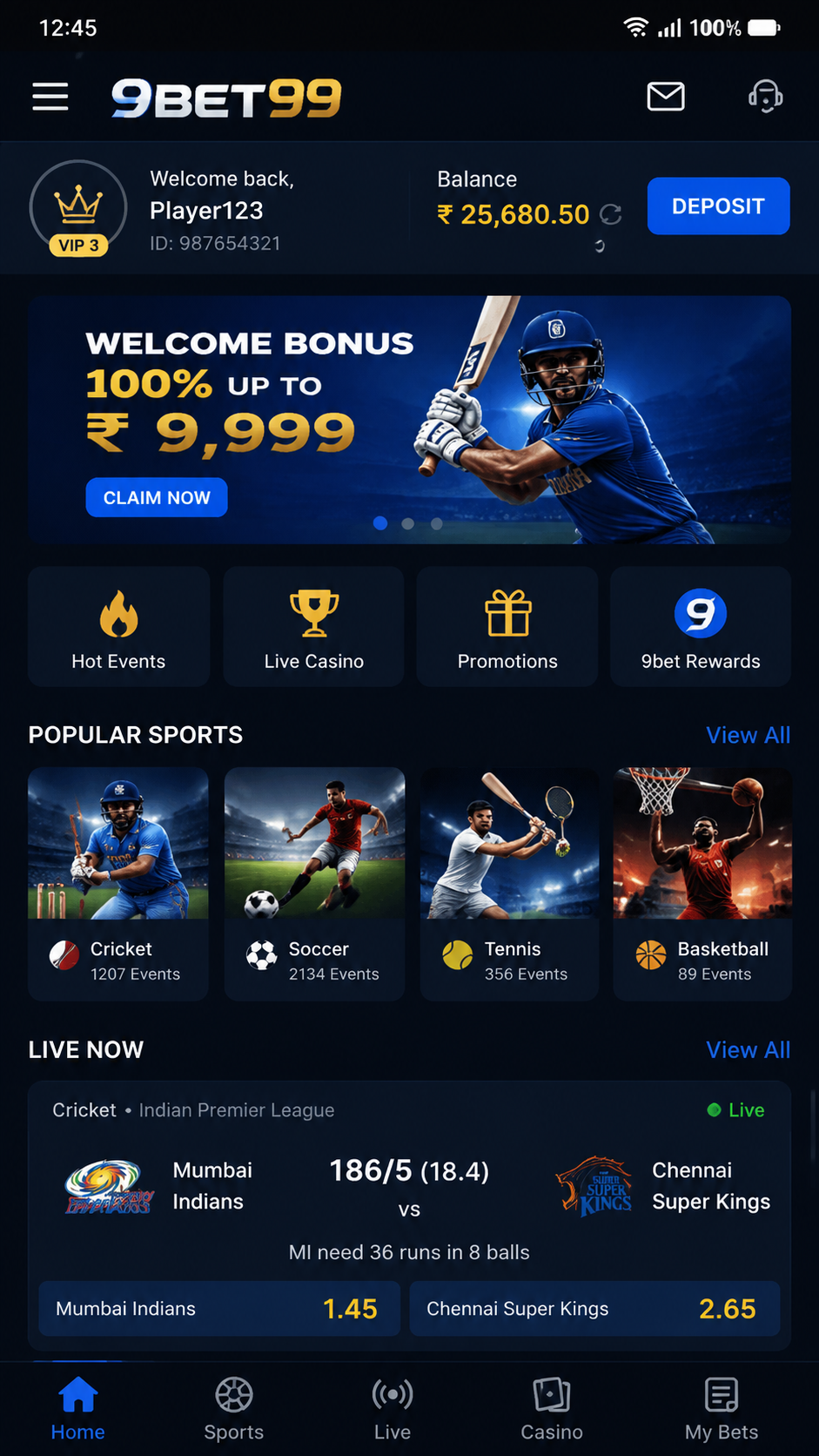 9bet99 screenshot