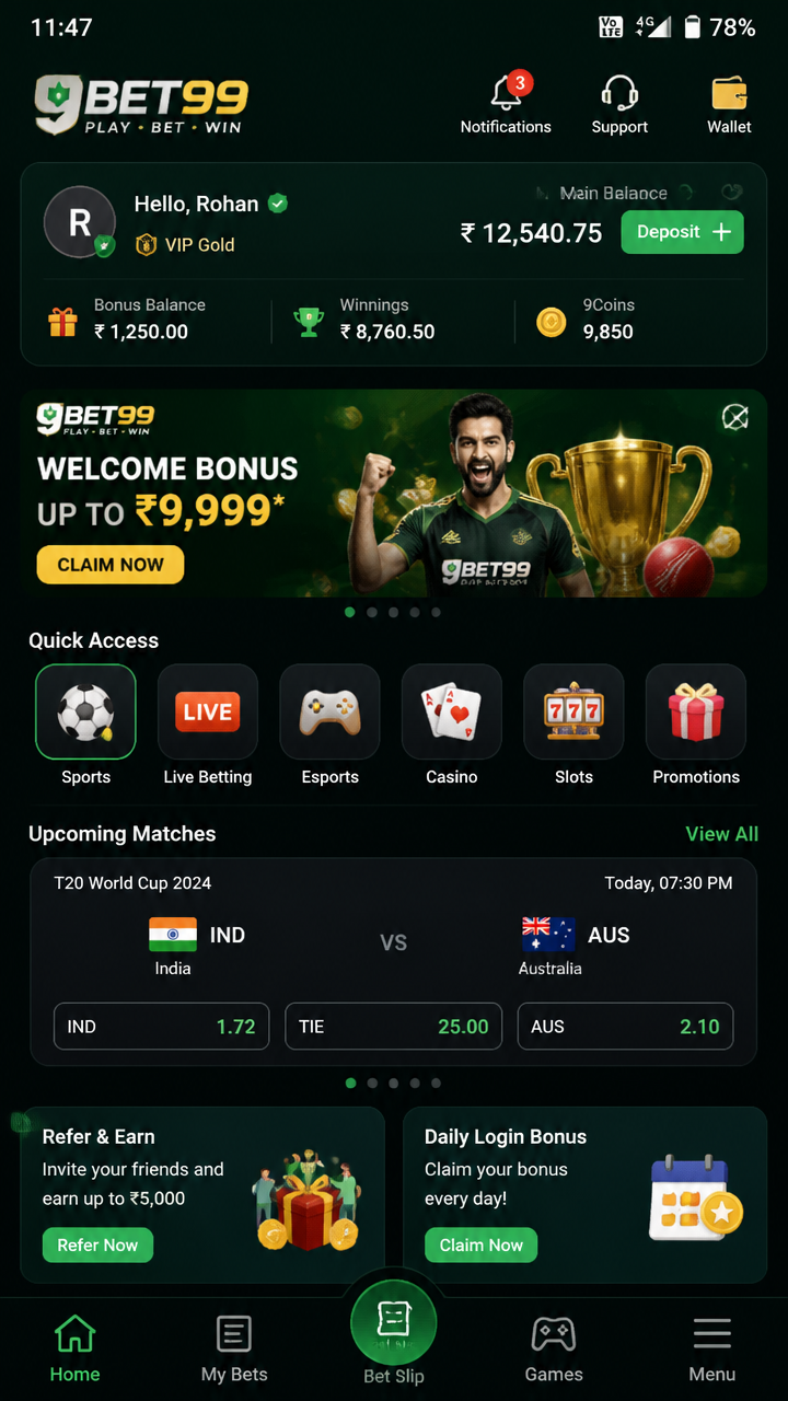 9bet99 screenshot