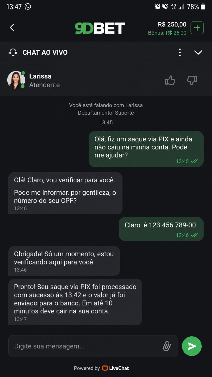 9dbet screenshot