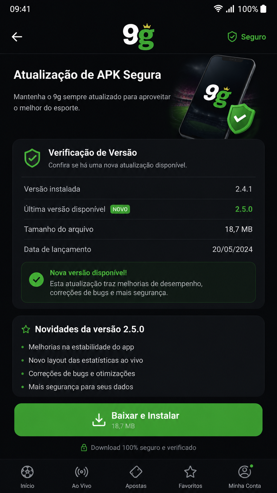 9g screenshot