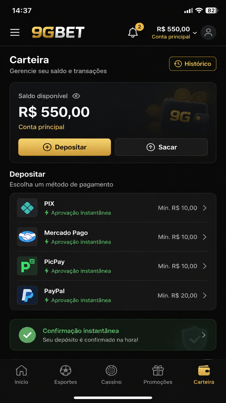 9gbet screenshot