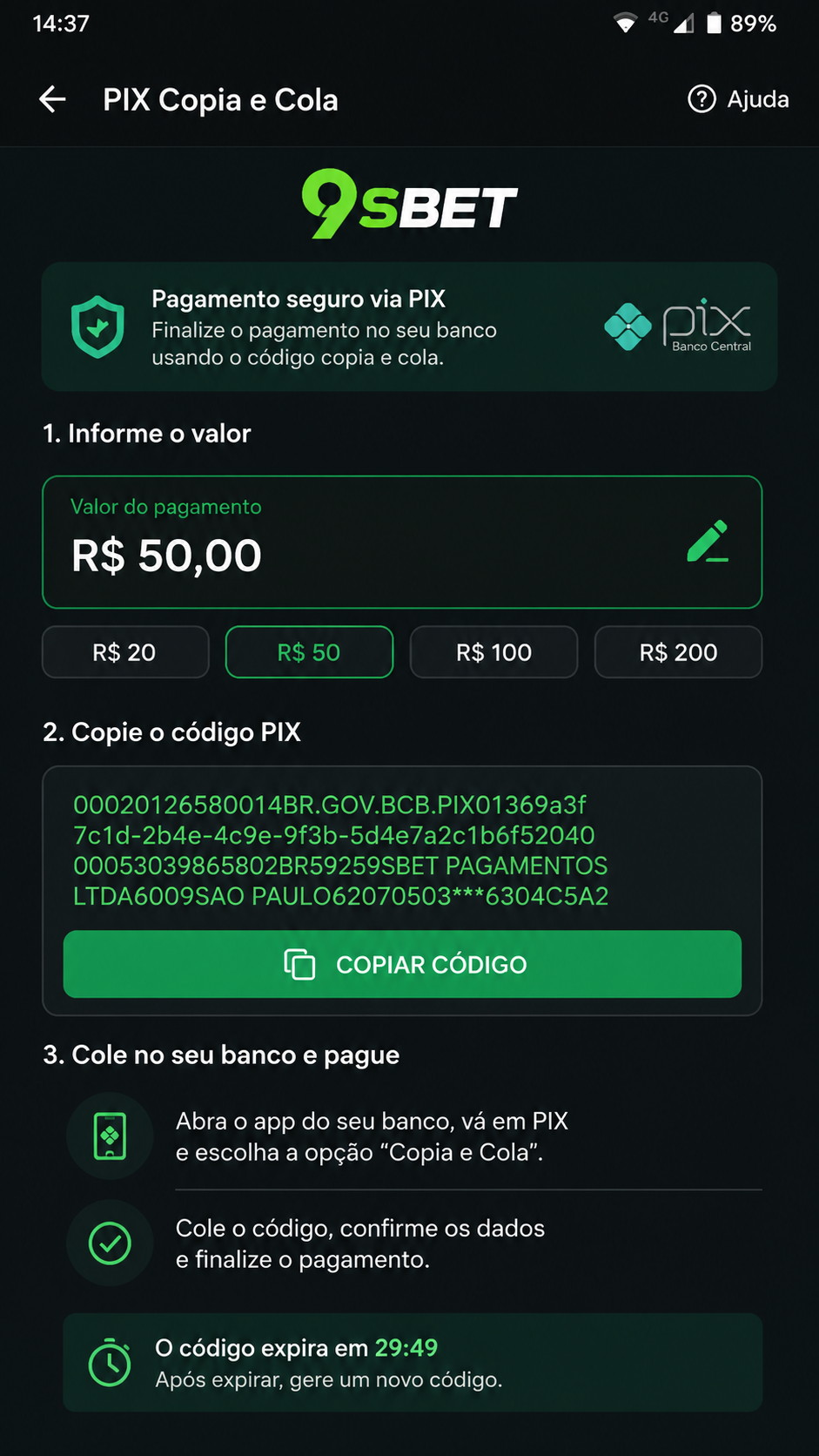 9sbet screenshot