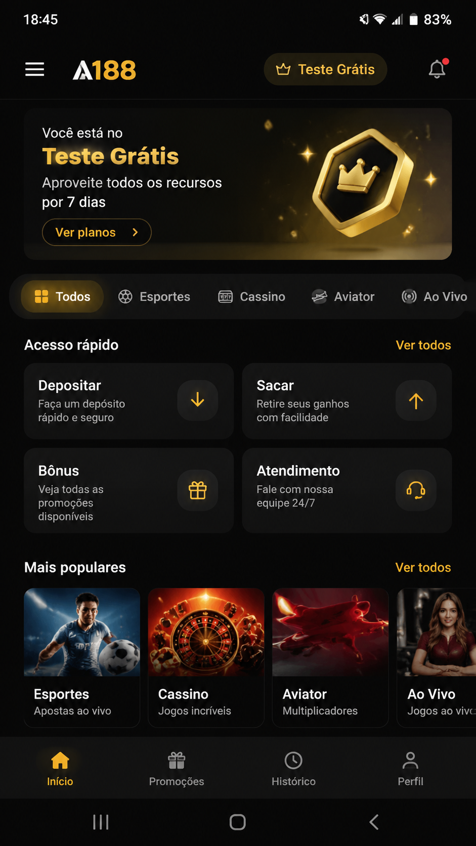 a188 screenshot