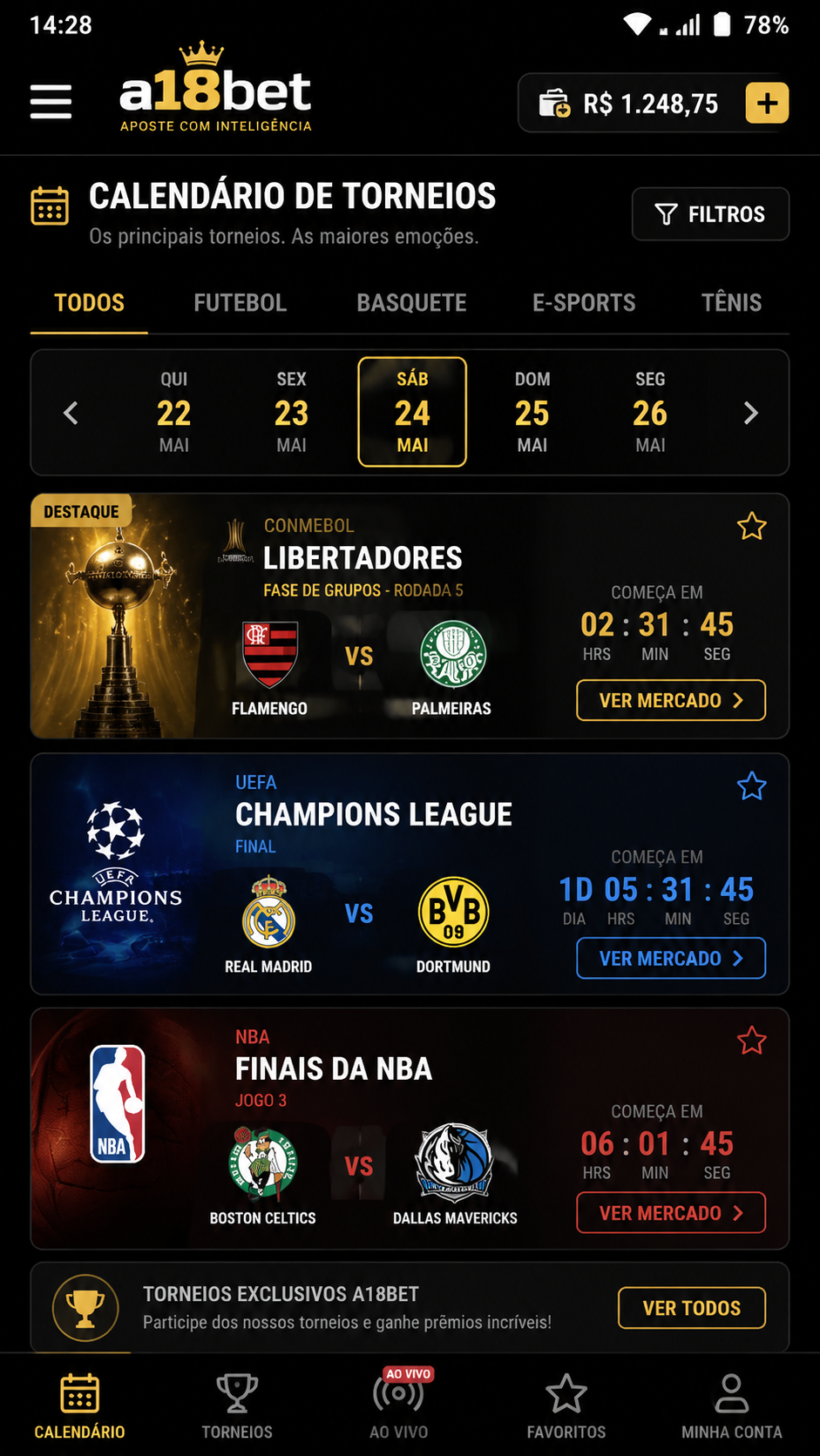 a18bet screenshot