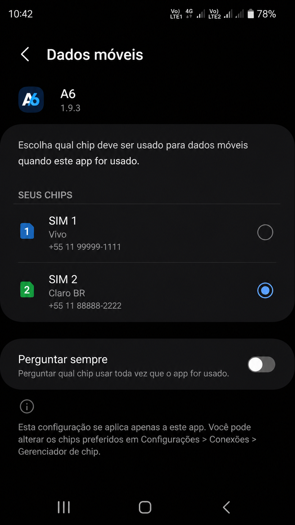 a6 screenshot