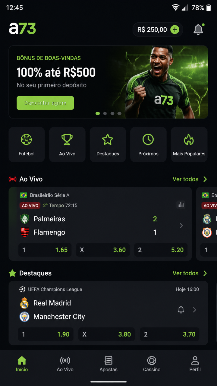 a73 screenshot
