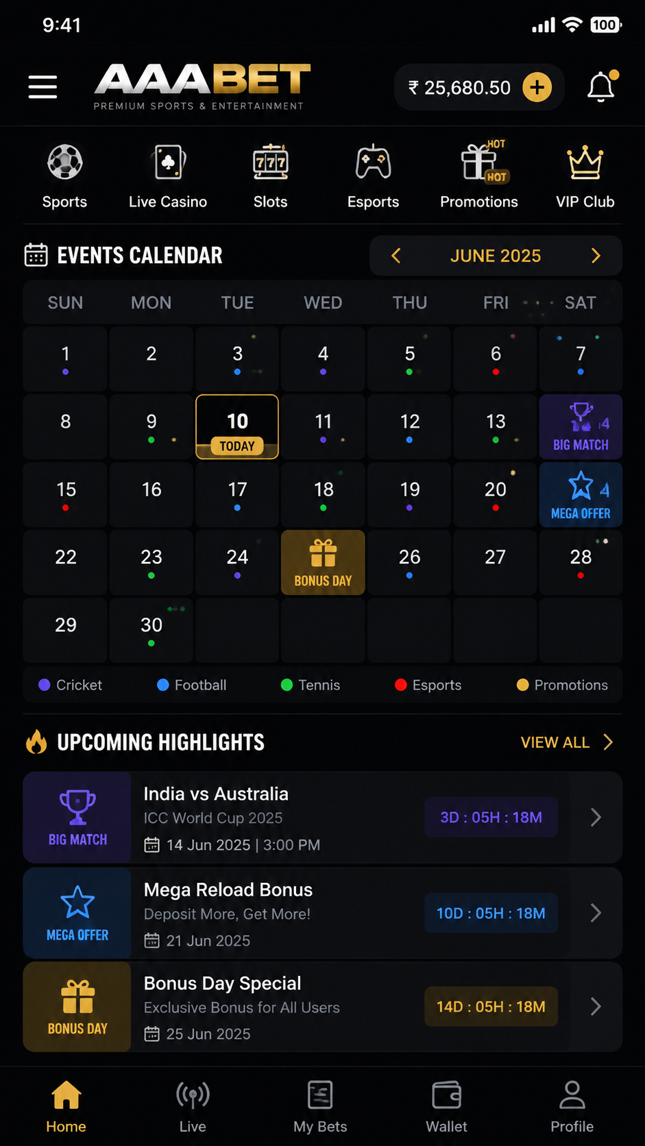 AAABET screenshot