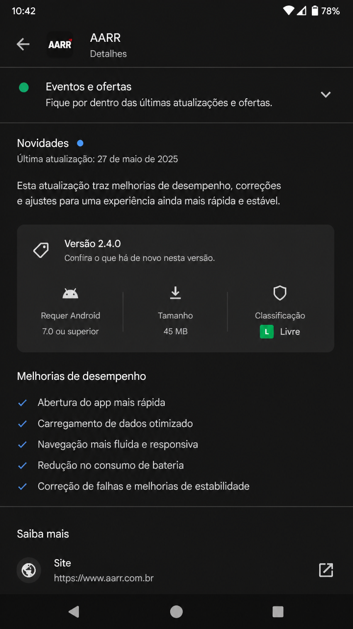 aarr screenshot
