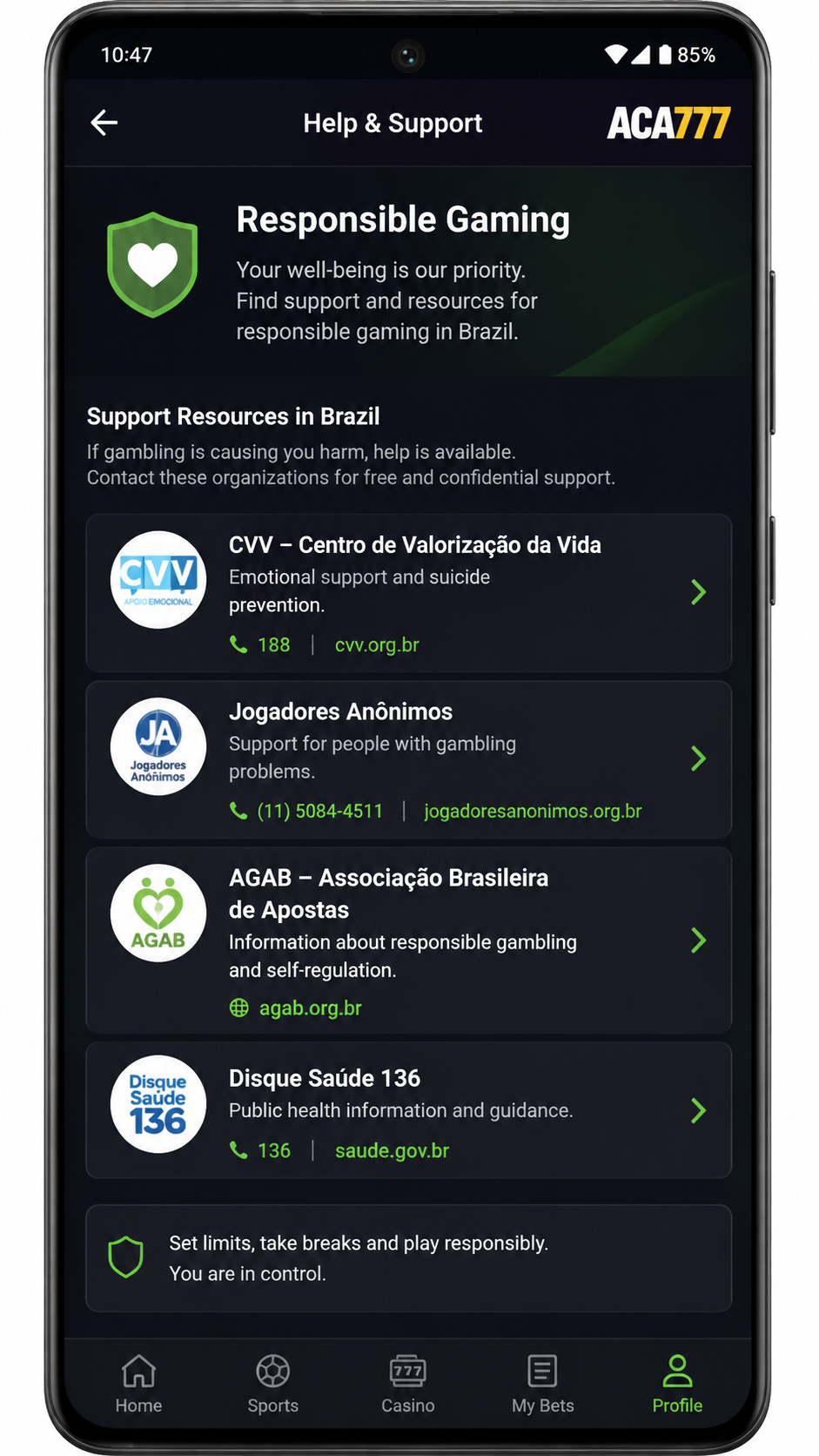 aca777 screenshot