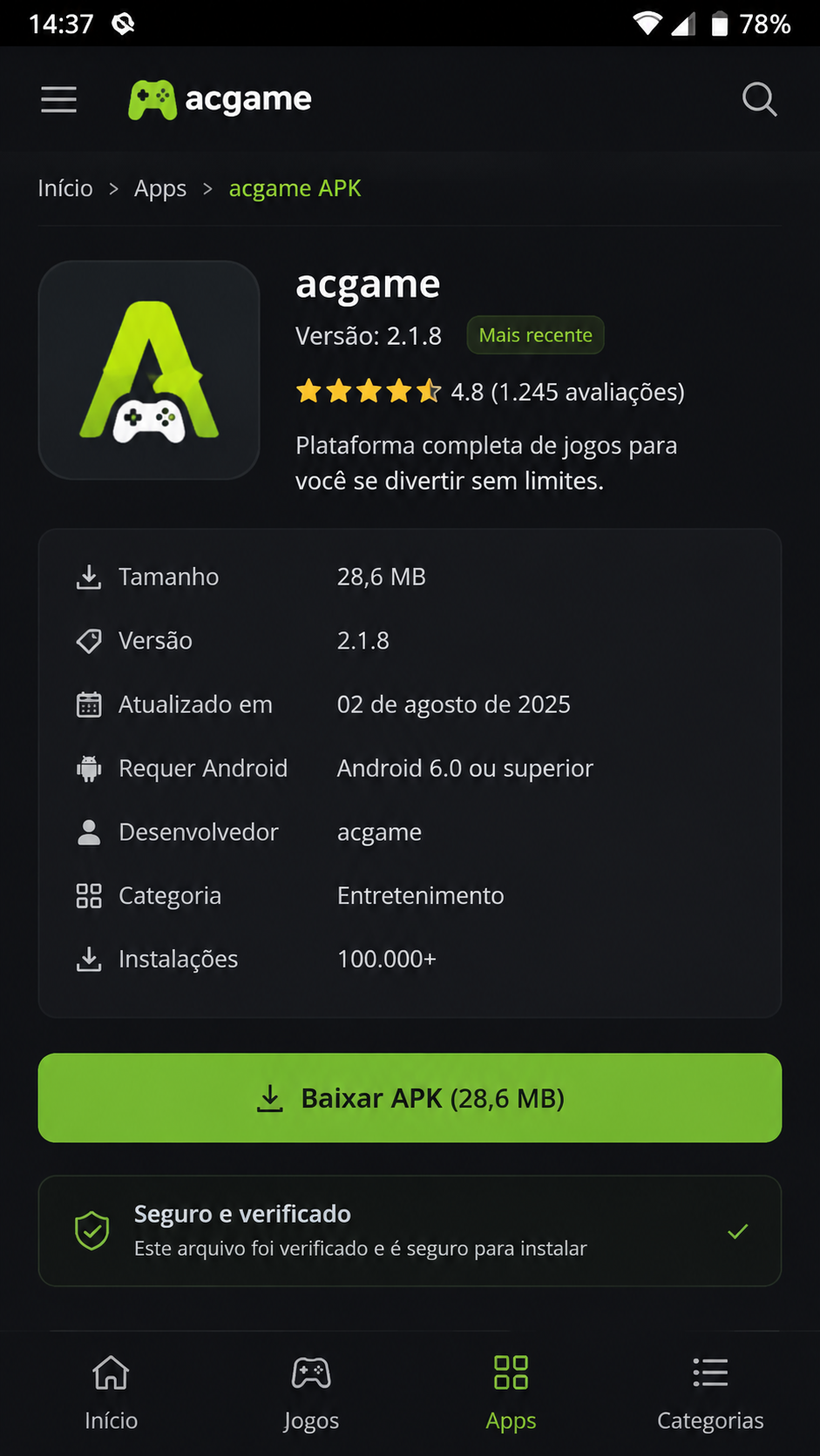 acgame screenshot