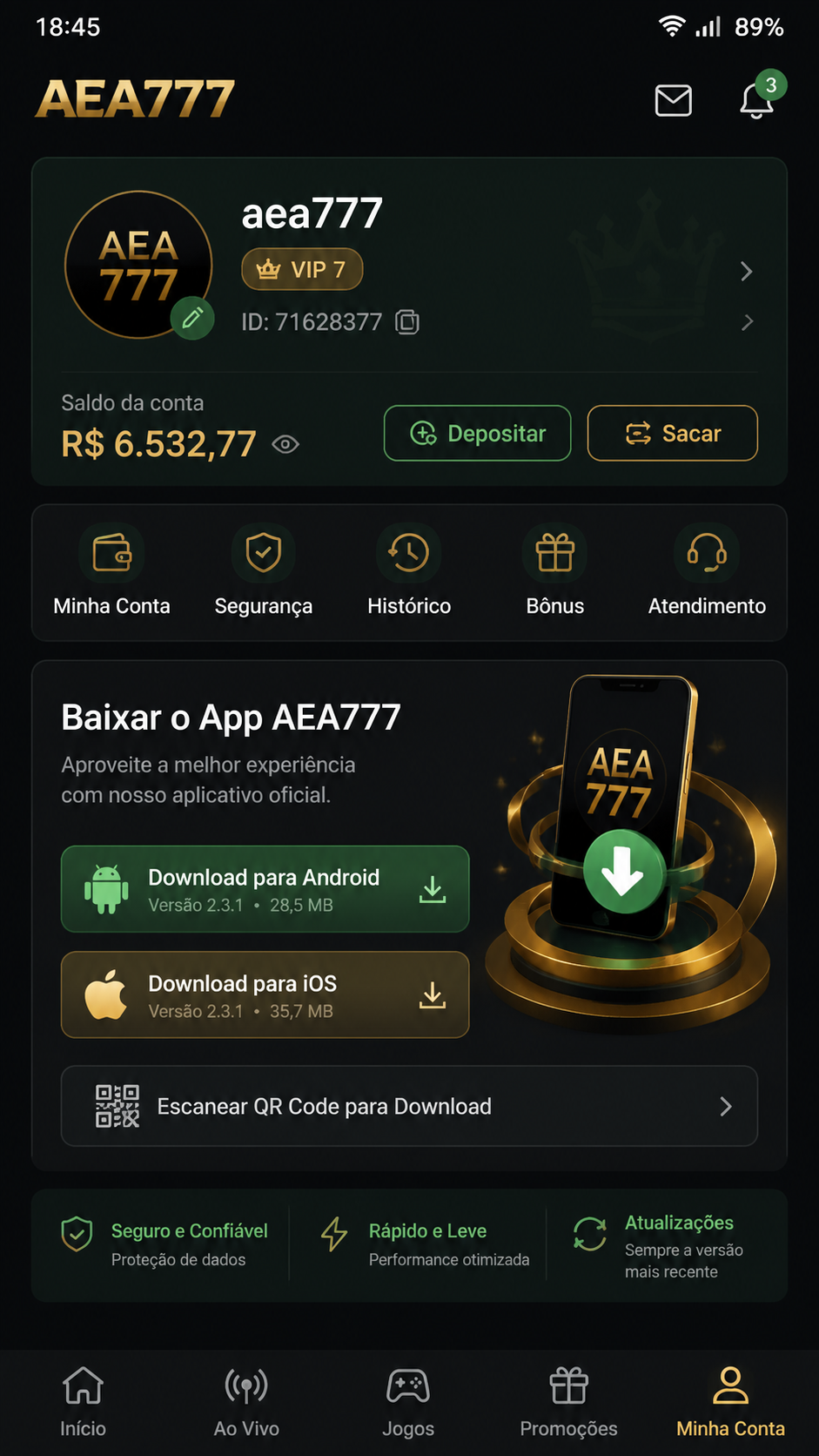aea777 screenshot
