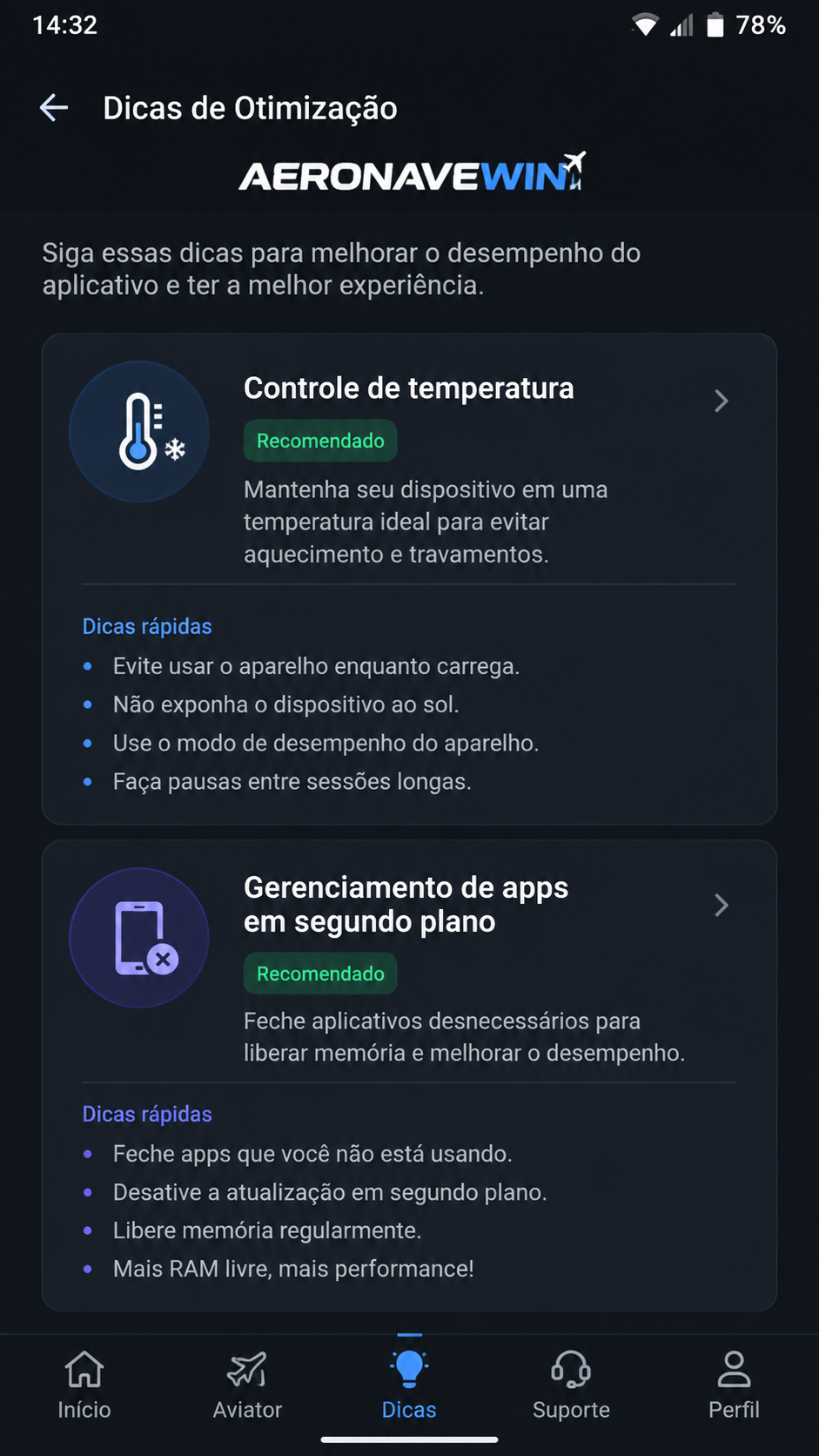 aeronavewin screenshot