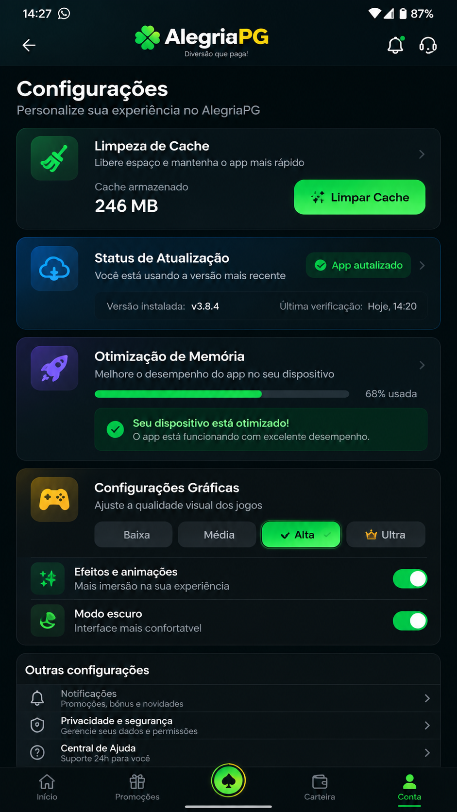 AlegriaPG screenshot