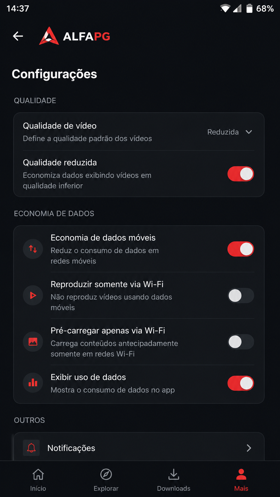 alfapg screenshot